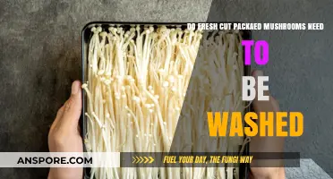 Should You Wash Pre-Packaged Fresh Cut Mushrooms Before Cooking?