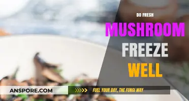 Freezing Fresh Mushrooms: Good or Bad Idea?