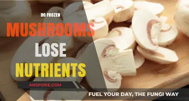 Mushroom Freezing: Do Nutrients Survive the Deep Freeze?