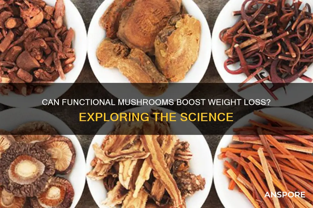 do functional mushrooms help you lose weight