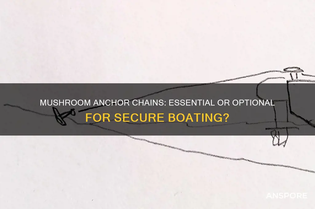 do i need a chain on my mushroom anchor