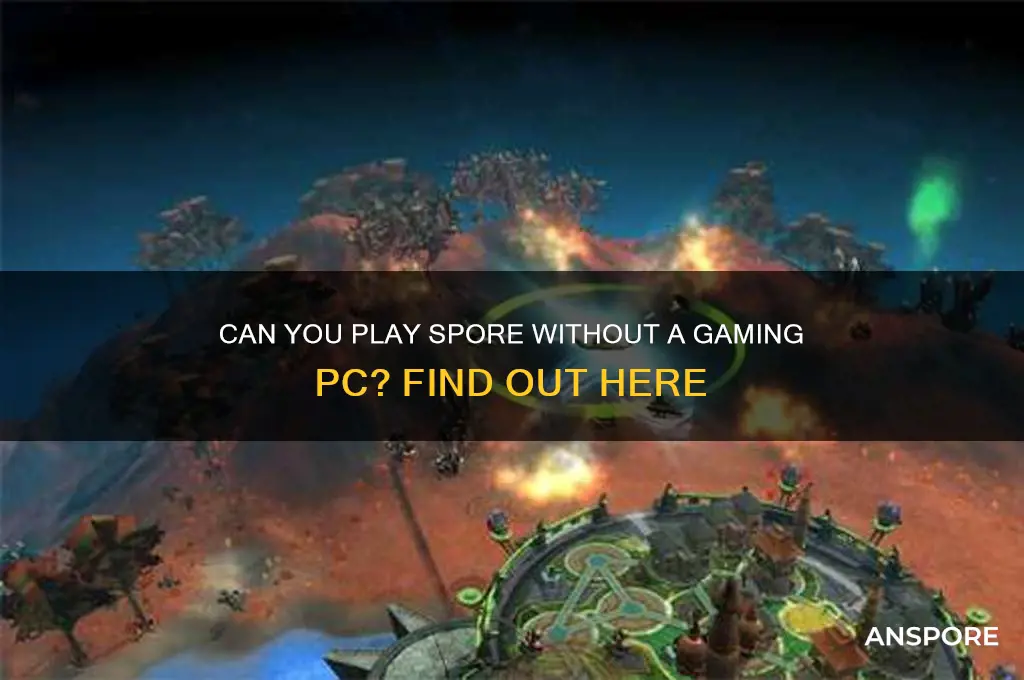 do i need a gaming computer to play spore