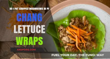Chopped Mushrooms in P.F. Chang's Lettuce Wraps: Yes or No?
