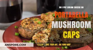 Cream Cheese on Portabella Caps: A Delicious Topping Idea?