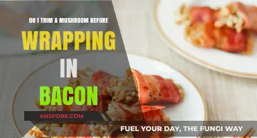 Should You Trim Mushrooms Before Wrapping in Bacon? A Guide