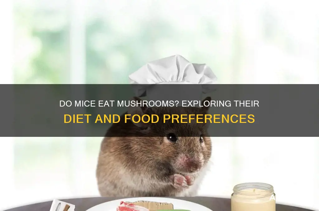 do kice eat mushrooms