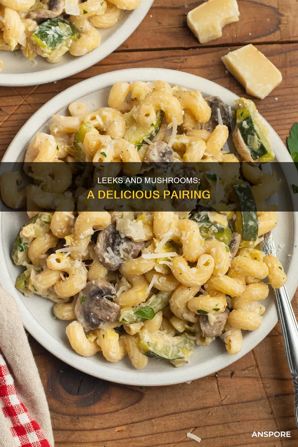 do leeks go with mushrooms