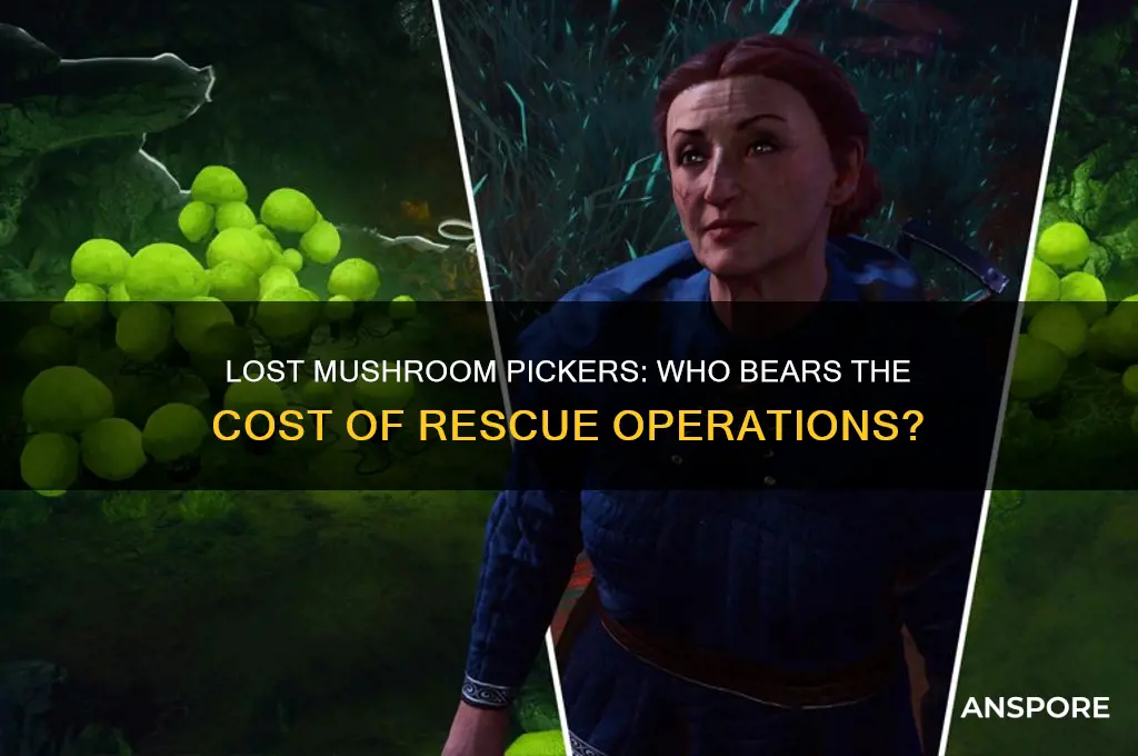 do lost mushroom pickers pay for rescue