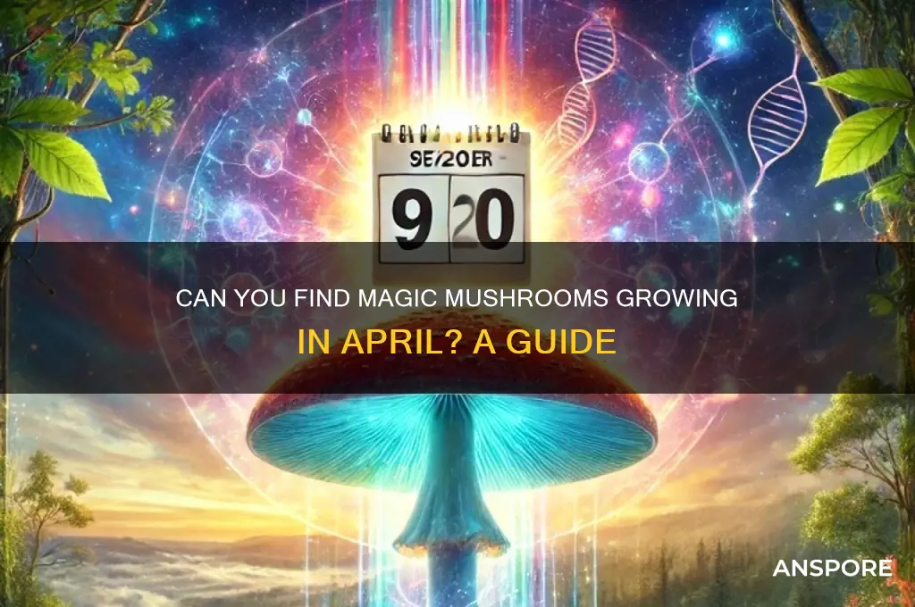 do magic mushrooms grow in april