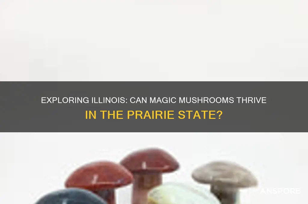 do magic mushrooms grow in illinois