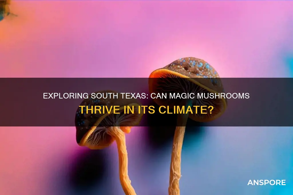 do magic mushrooms grow in south texas