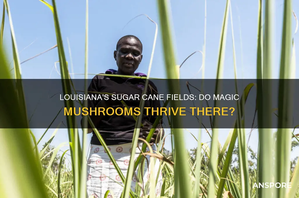 do magic mushrooms grow in sugar cane in louisiana