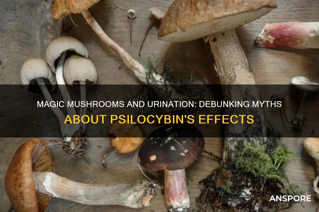 do magic mushrooms make you pee