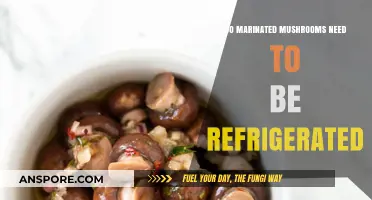 Marinated Mushrooms: Refrigeration Required or Room Temperature Safe?