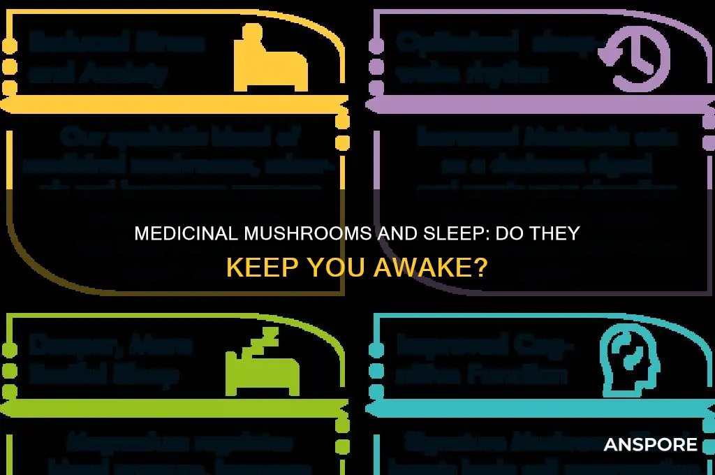 do medicinal mushrooms keep you awake