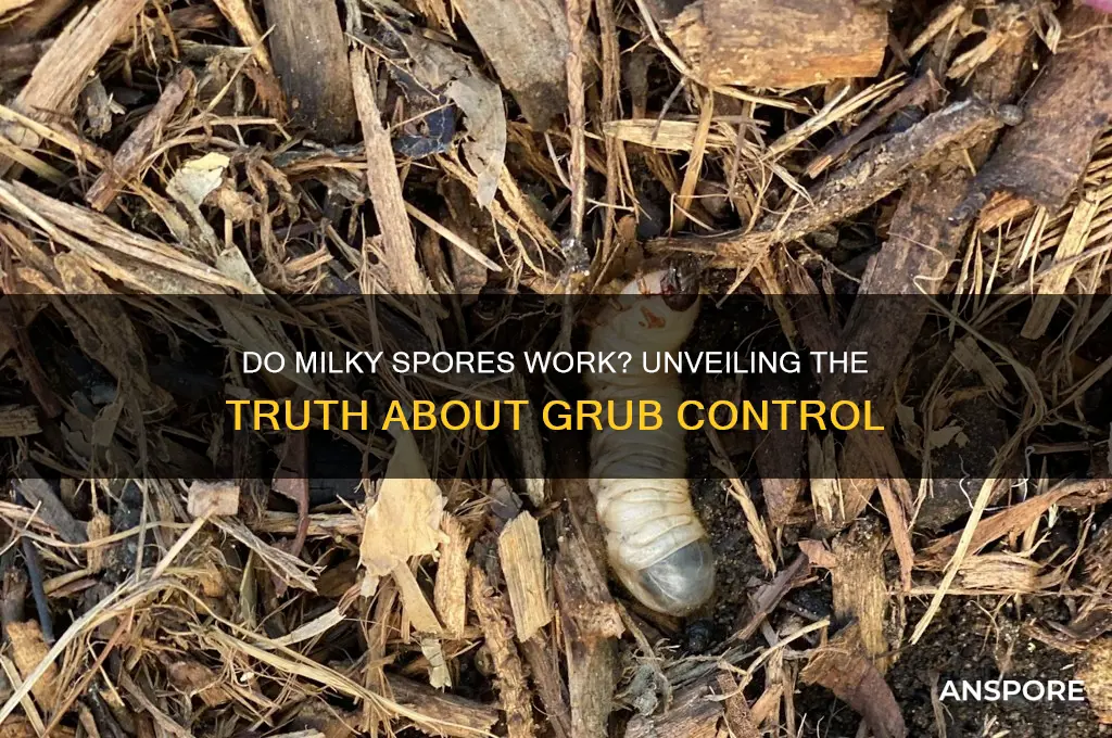 do milky spores work