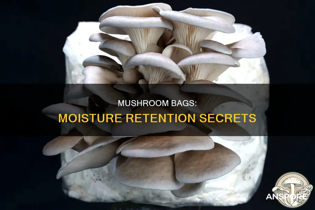 do mushroom bags keep moisture
