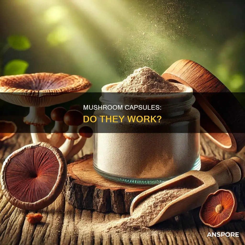 do mushroom capsules work
