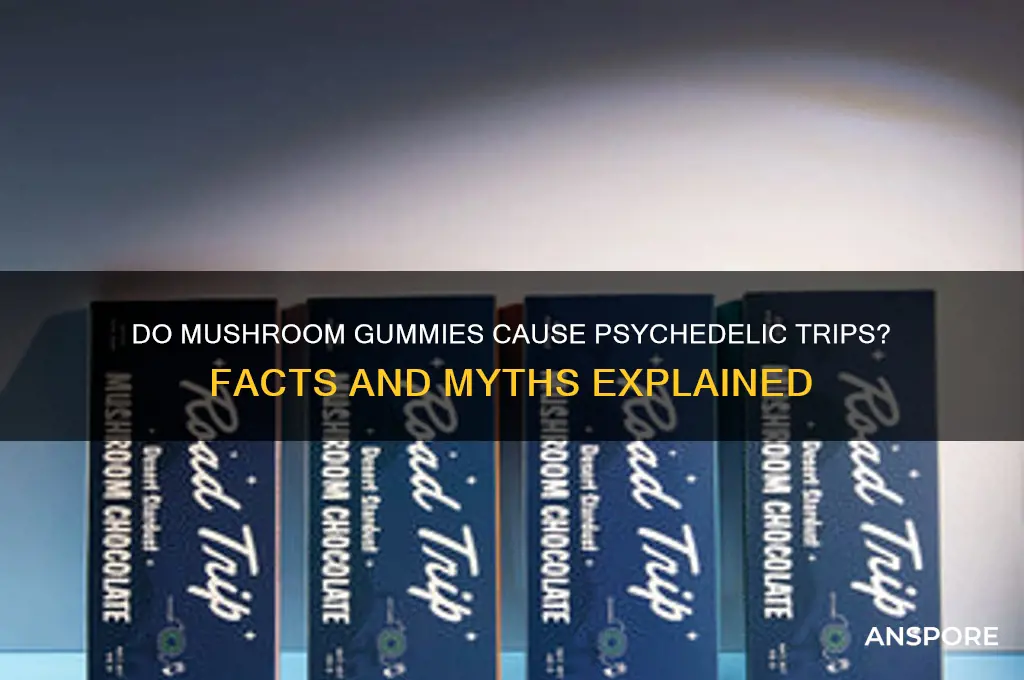 do mushroom gummies make you trip