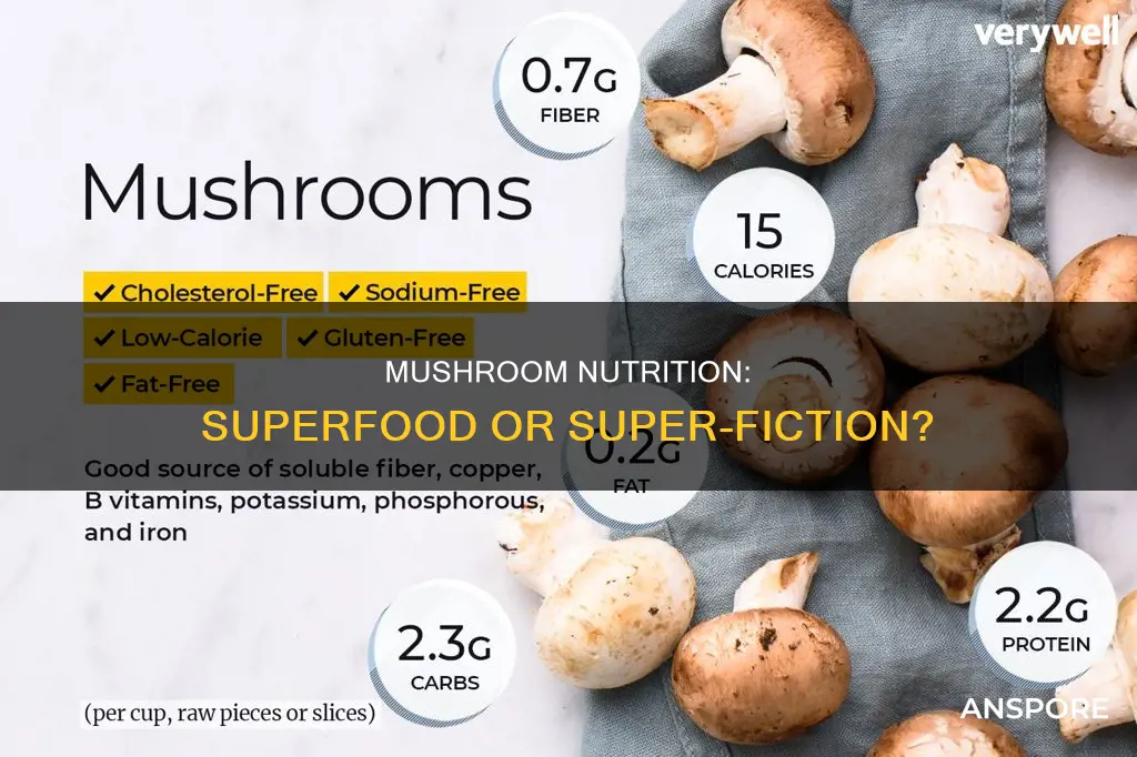 do mushroom have nutritional value