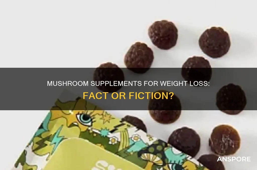 do mushroom supplements help with weight loss