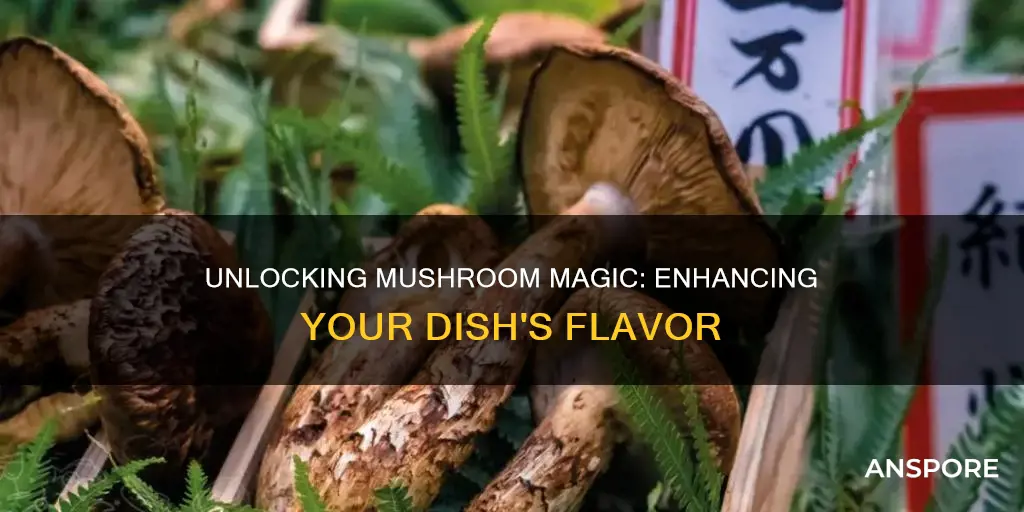 do mushrooms add flabor