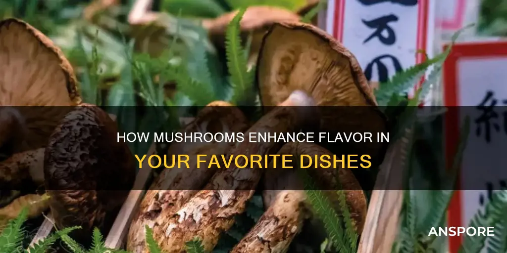 do mushrooms add flavor