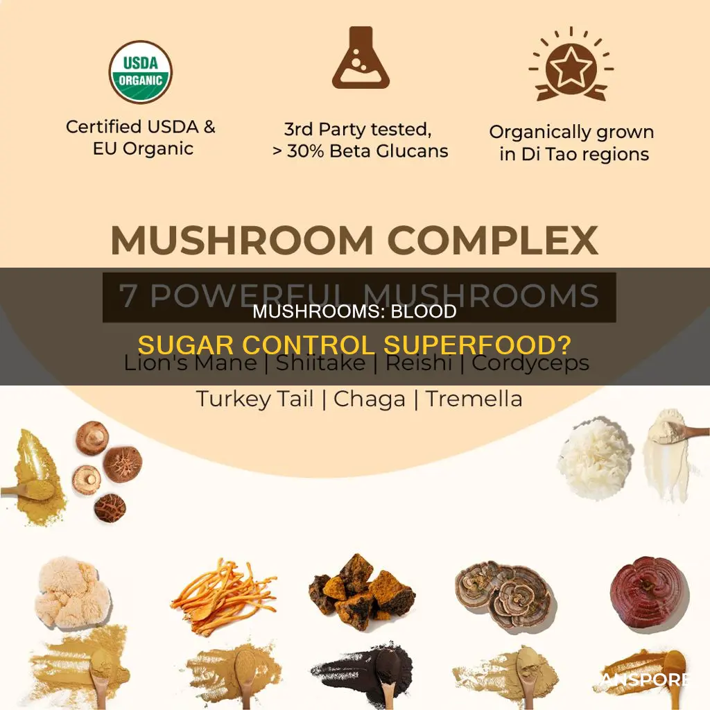 do mushrooms affect blood sugar