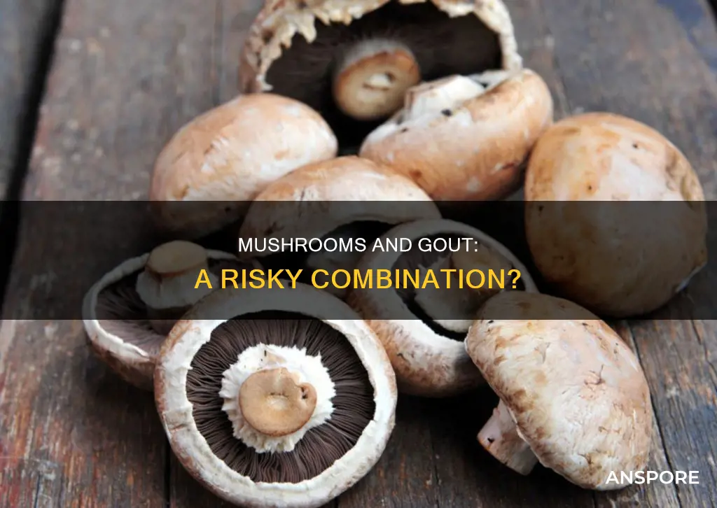 do mushrooms affect gout