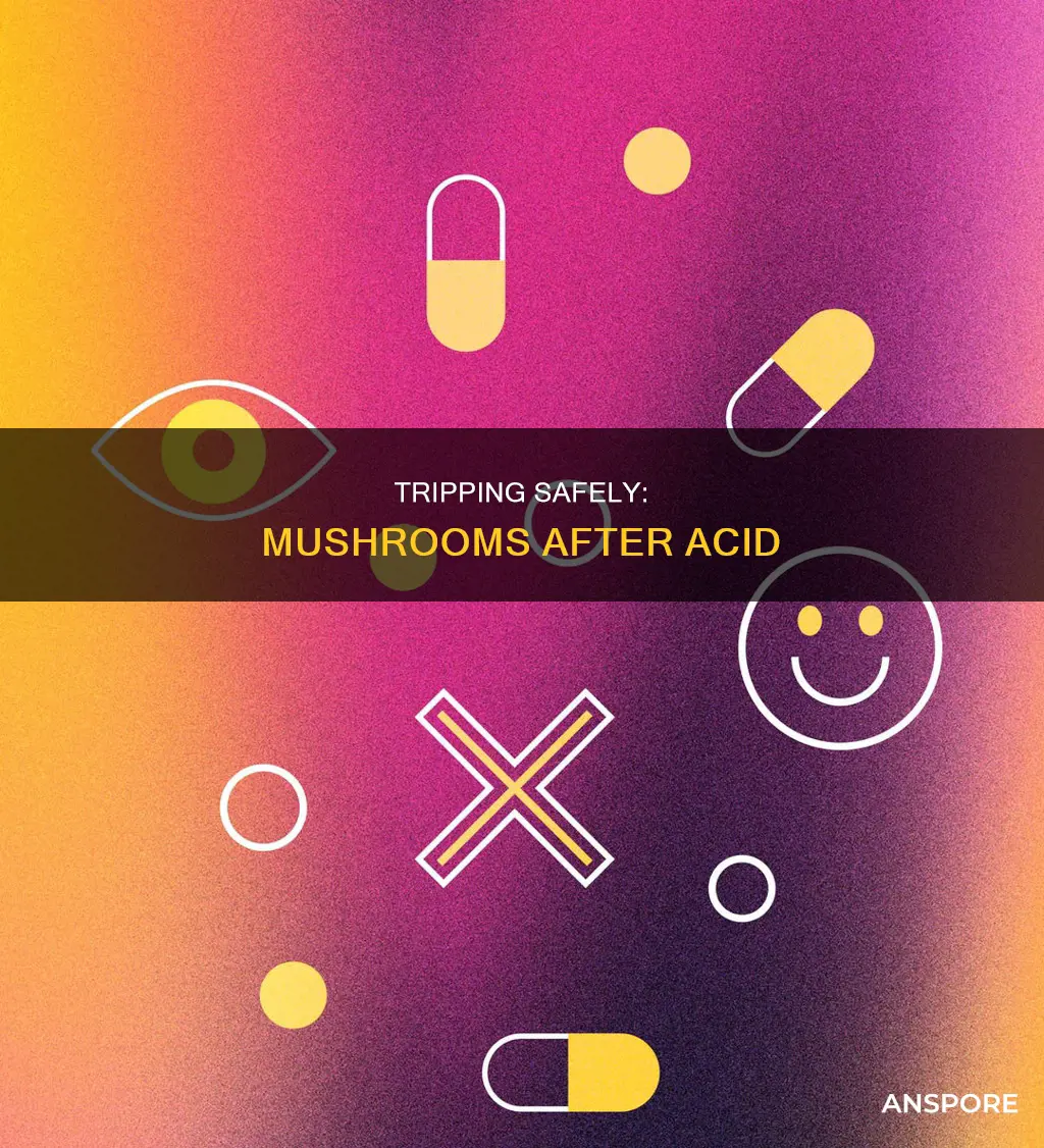 do mushrooms after acid
