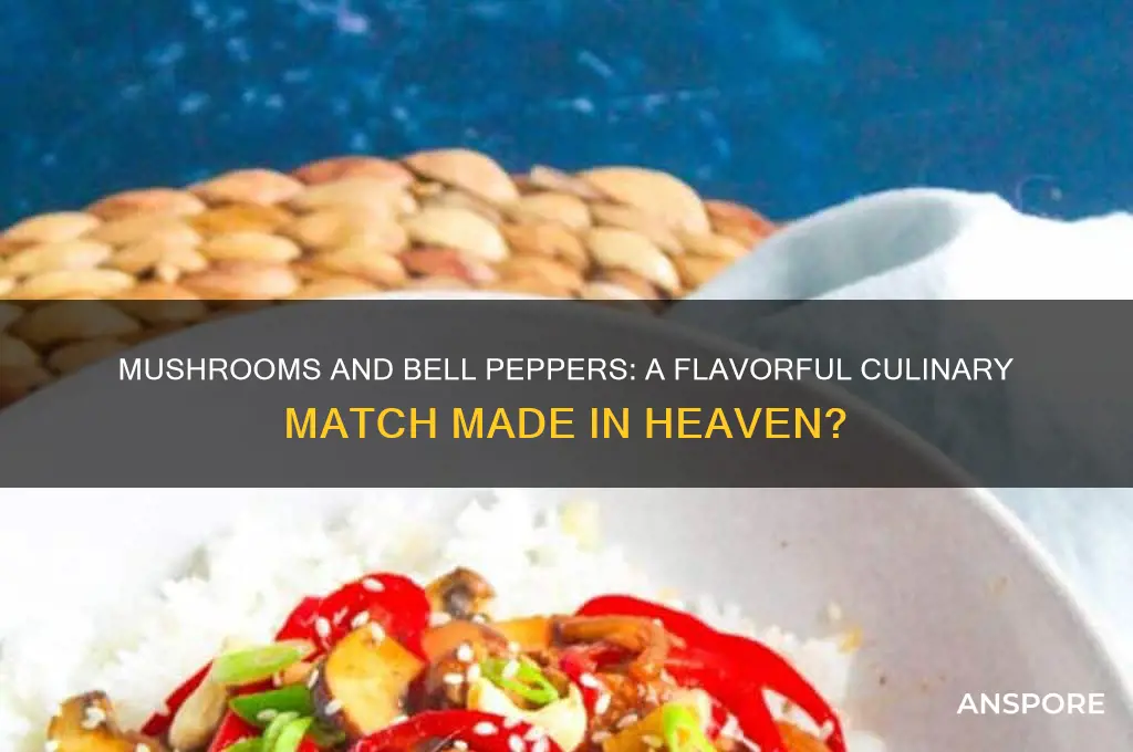 do mushrooms and bell peppers go together
