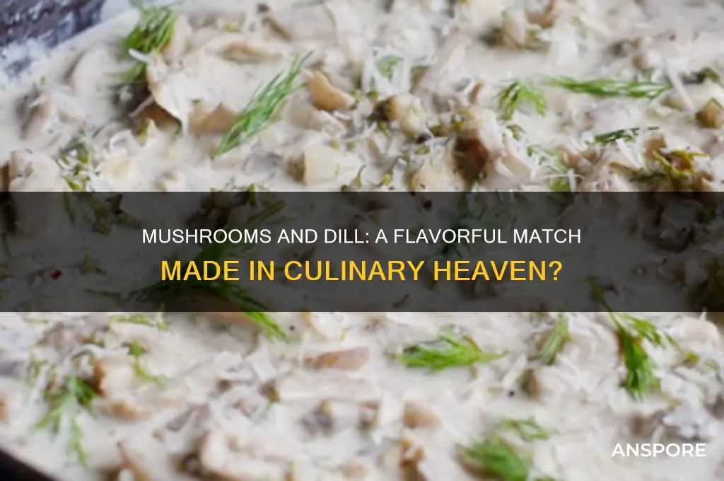 do mushrooms and dill go together