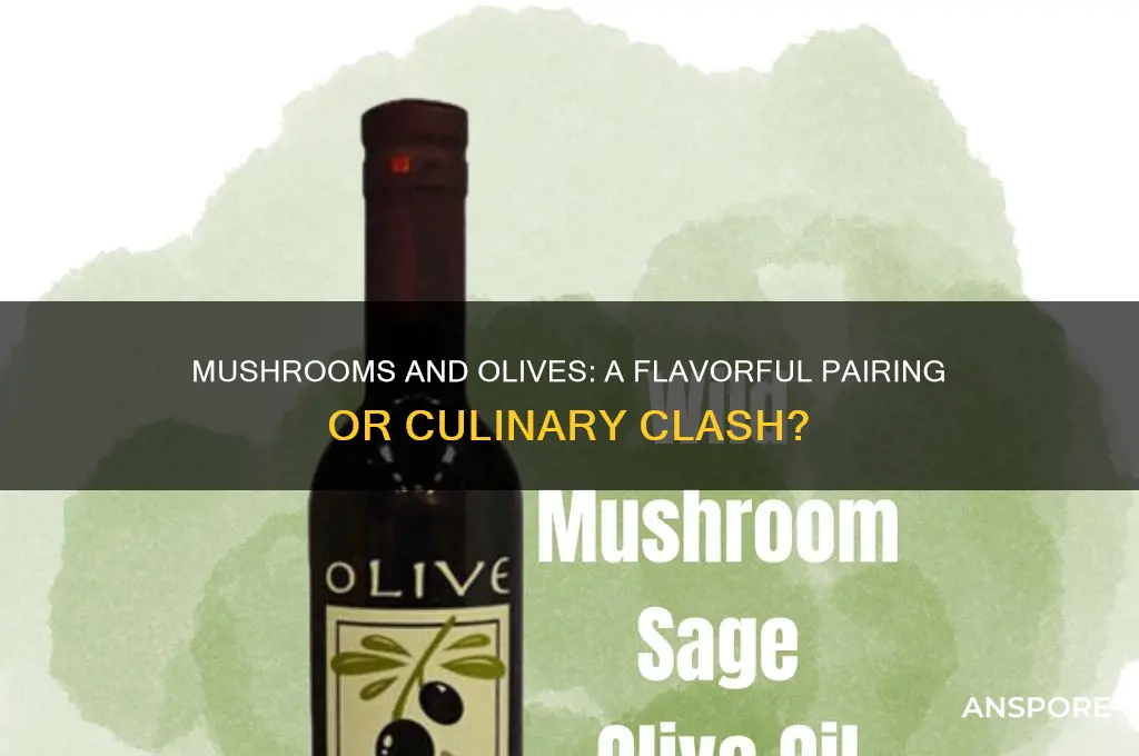 do mushrooms and olives go together