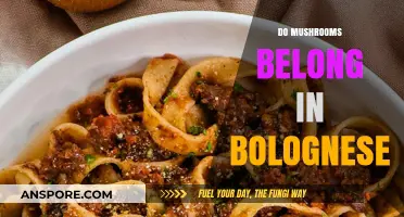 Mushrooms in Bolognese: Yes or No?