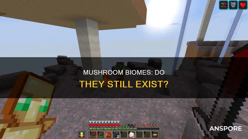 do mushrooms biomes still exist