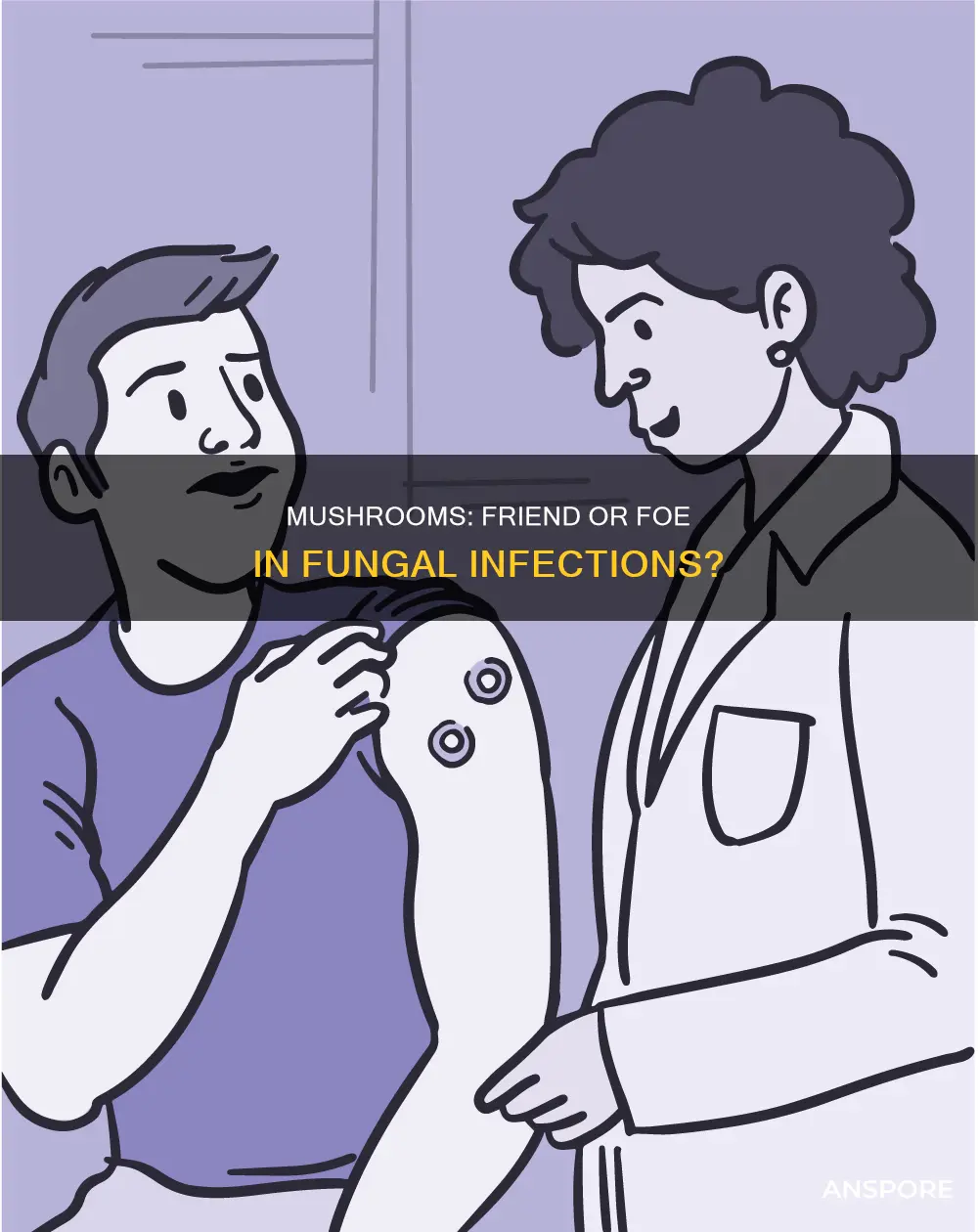 do mushrooms cause fungal infections