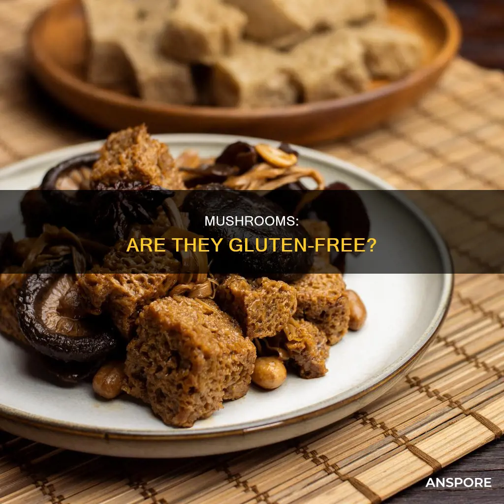 do mushrooms contain gluten