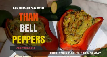 Mushrooms vs. Bell Peppers: Which Cooks Faster in Your Pan?