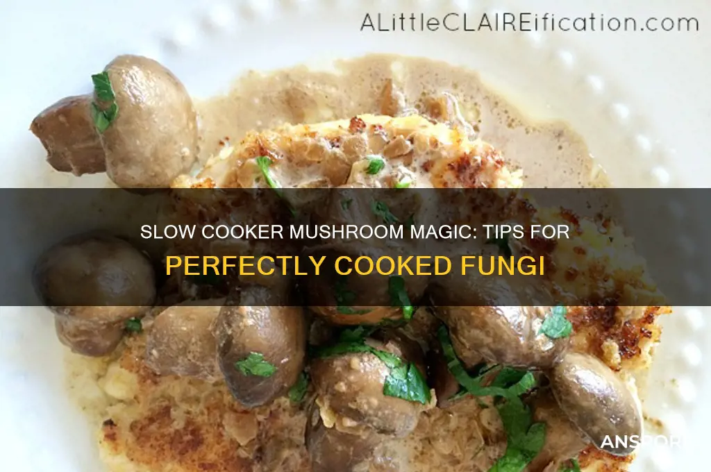 do mushrooms cook well in a slow cooker