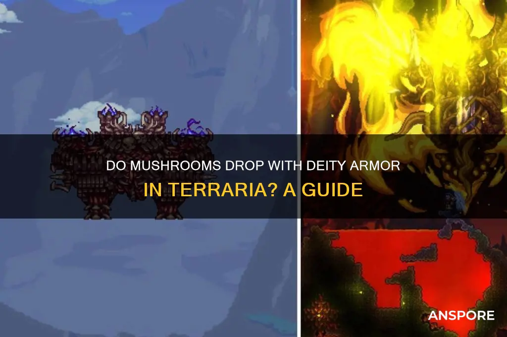 do mushrooms drop with deity armor