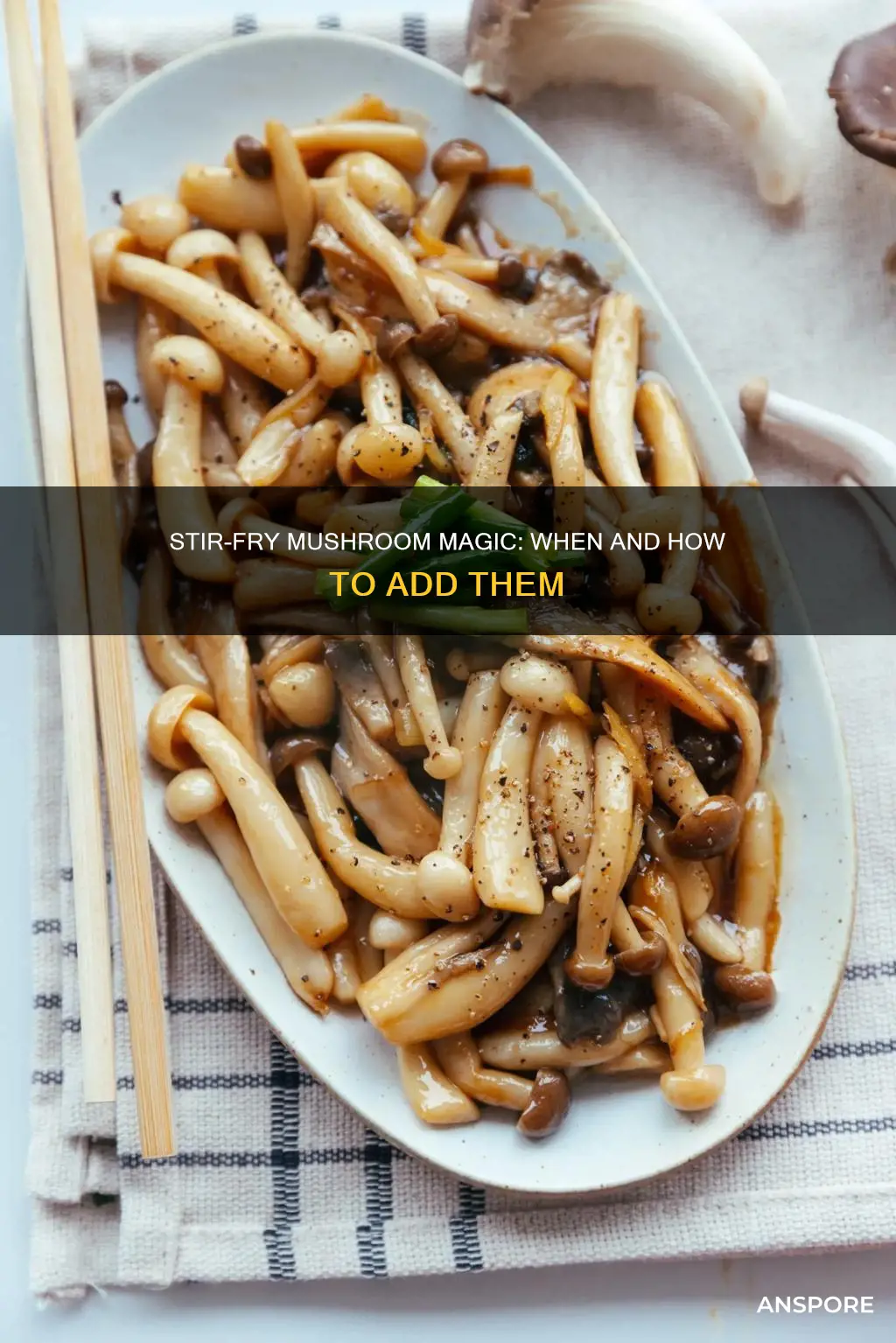 do mushrooms go into stirfry