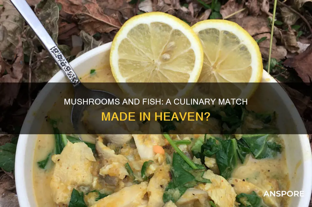 do mushrooms go well with fish
