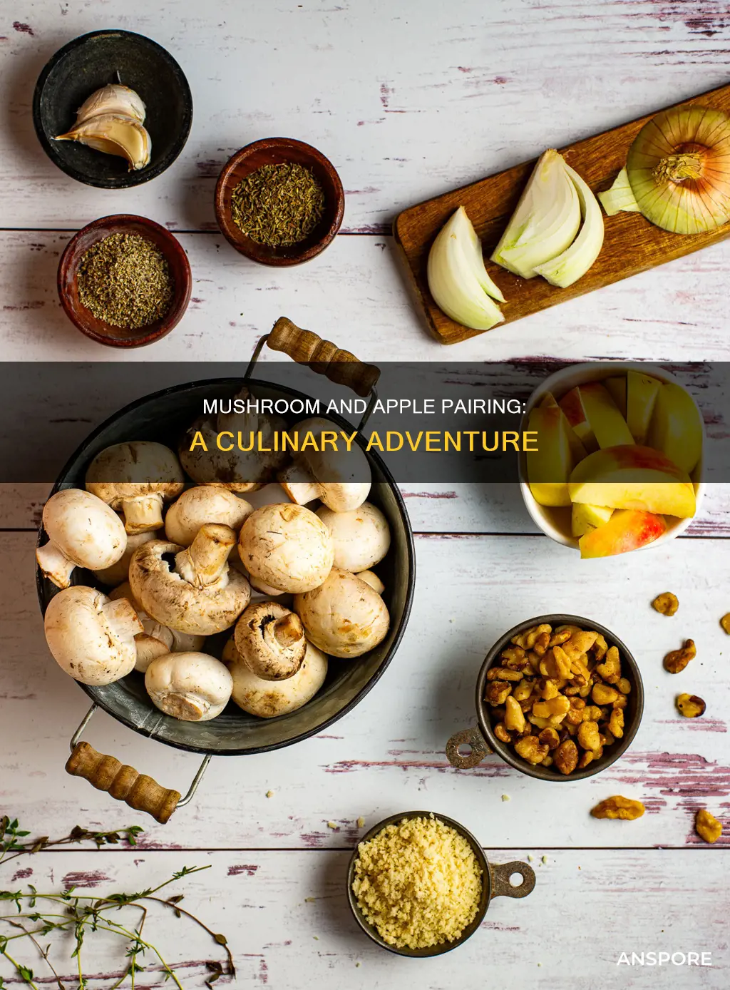 do mushrooms go with apples