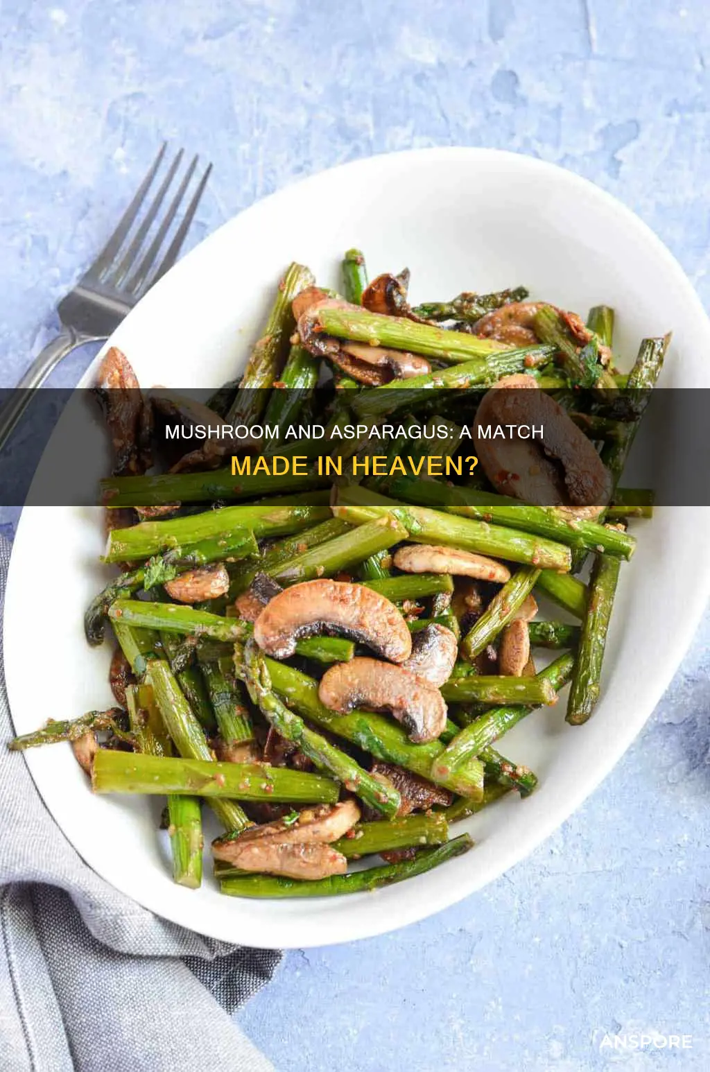 do mushrooms go with asparagus