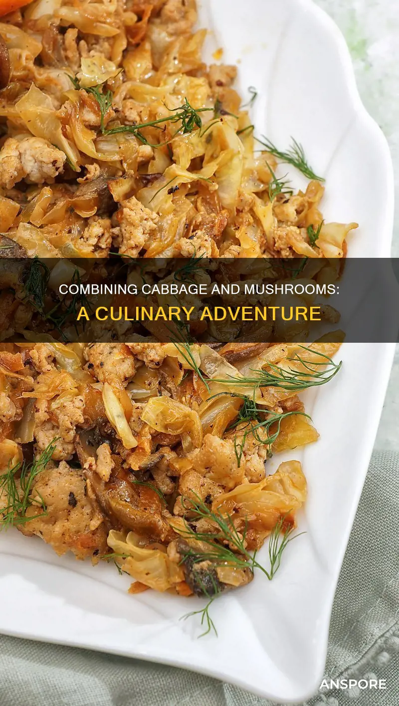 do mushrooms go with cabbage