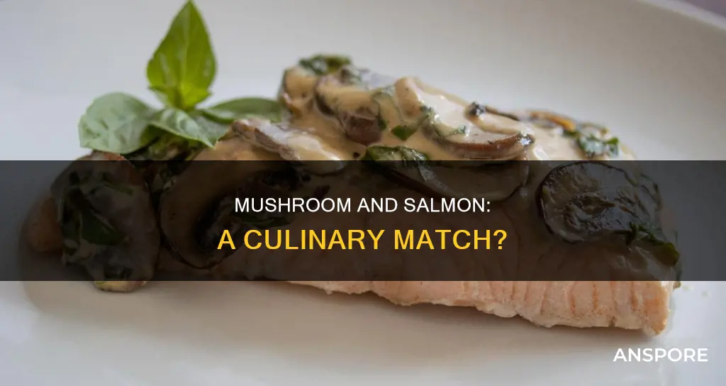 do mushrooms go with salmon