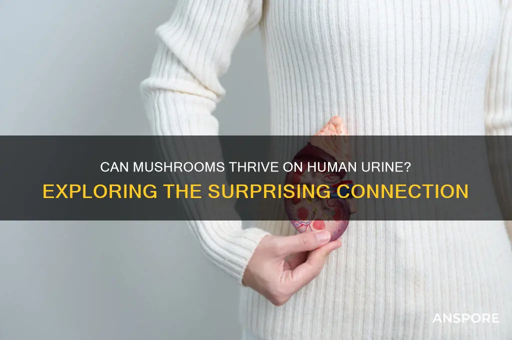 do mushrooms grow from human urine