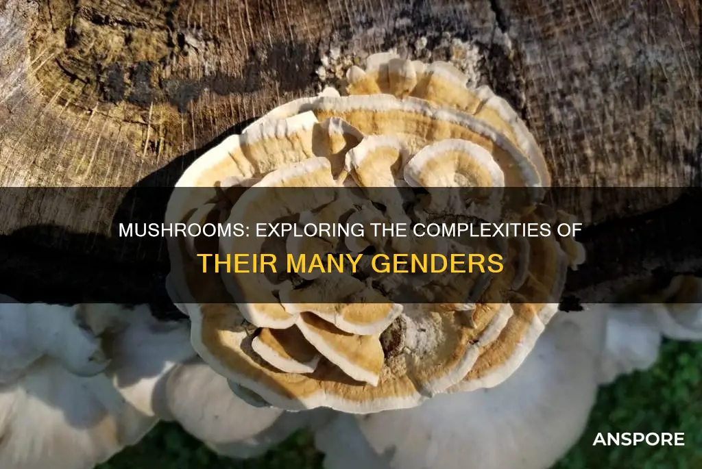 do mushrooms have 23000 genders