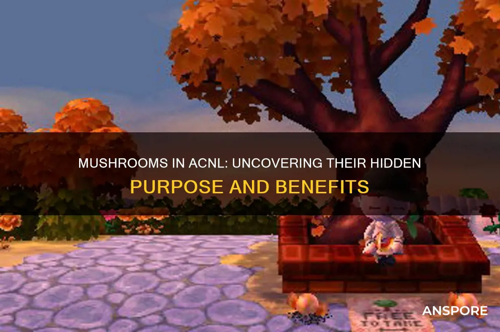do mushrooms have a purpose in acnl