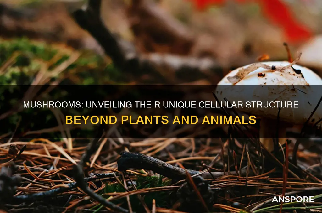 do mushrooms have animal or plant cells